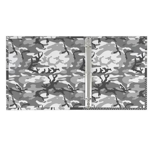 Camo 3 Ring Binders - Full Wrap - 1" - OPEN INSIDE