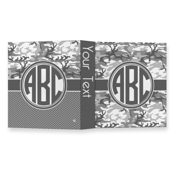 Camo 3 Ring Binders - Full Wrap - 1" - OPEN OUTSIDE