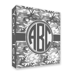 Camo 3 Ring Binder - Full Wrap - 2" (Personalized)