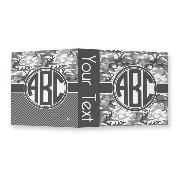 Camo 3 Ring Binders - Full Wrap - 2" - OPEN OUTSIDE