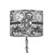 Camo 8" Drum Lampshade - ON STAND (Fabric)