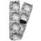 Camo Adult Crew Socks - Single Pair - Front and Back