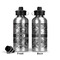 Camo Aluminum Water Bottle - Front and Back