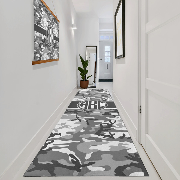 Camo Area Rug Sizes - In Context (vertical)