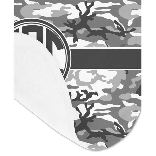 Camo Baby Bib - AFT detail