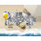 Camo Beach Towel Lifestyle