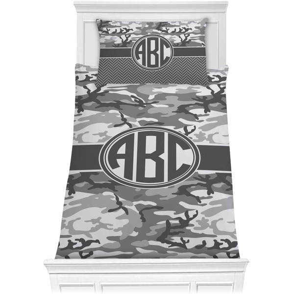 Custom Camo Comforter Set - Twin (Personalized)