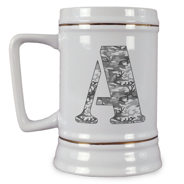 Custom Camo Beer Stein (Personalized)