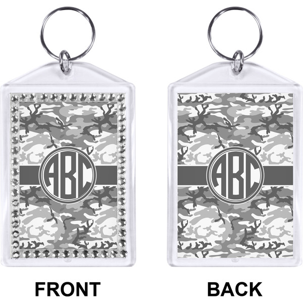 Camo Bling Keychain (Front + Back)