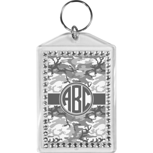Custom Camo Bling Keychain (Personalized)