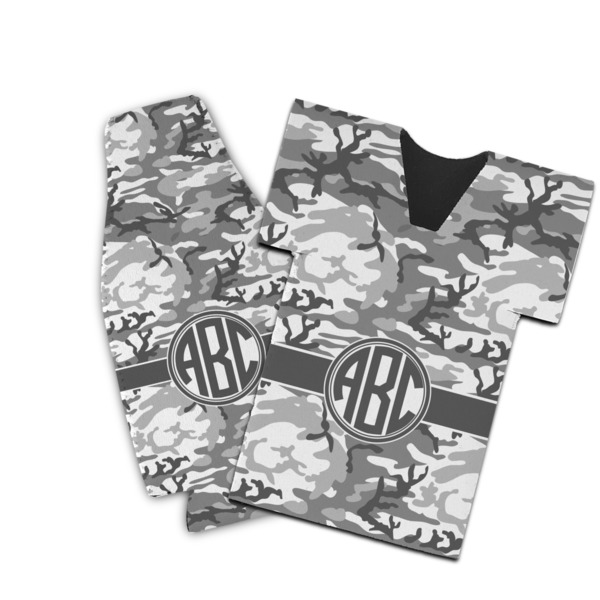 Custom Camo Bottle Cooler (Personalized)