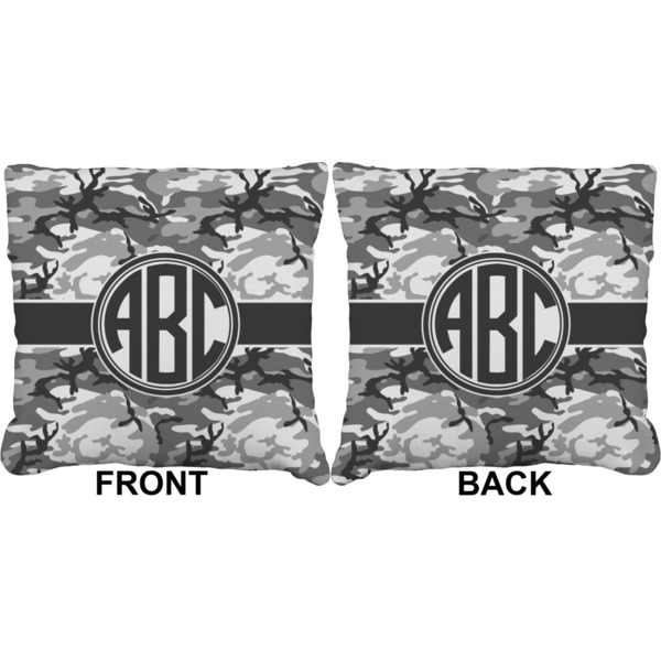 Camo Burlap Pillow Approval