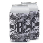 Camo Can Cooler (12 oz) w/ Monogram