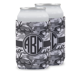 Camo Can Cooler (12 oz) w/ Monogram