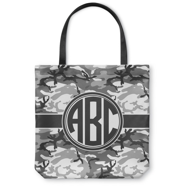 Custom Camo Canvas Tote Bag - Large - 18"x18" (Personalized)