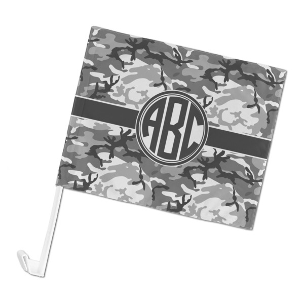 Custom Camo Car Flag - Large (Personalized)