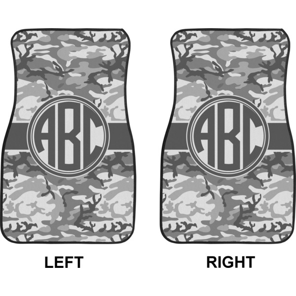 Camo Car Mat Front - Approval
