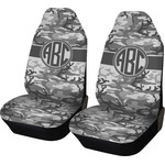 Camo Car Seat Covers (Set of Two) (Personalized)