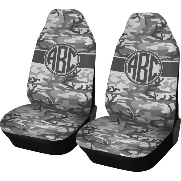 Custom Camo Car Seat Covers (Set of Two) (Personalized)