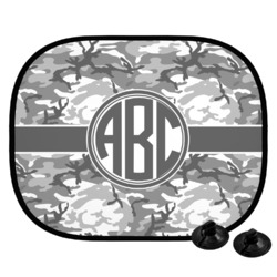 Camo Car Side Window Sun Shade (Personalized)