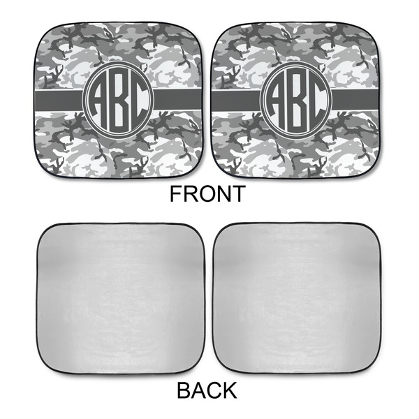 Camo Car Sun Shades - APPROVAL