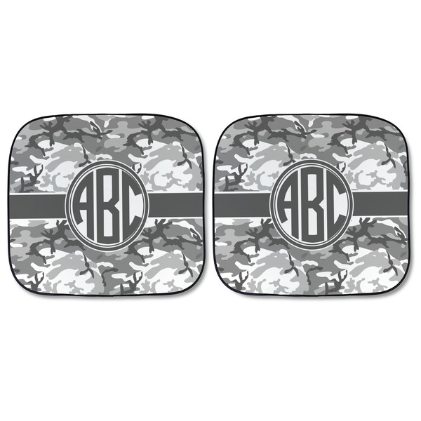 Camo Car Sun Shades - FRONT