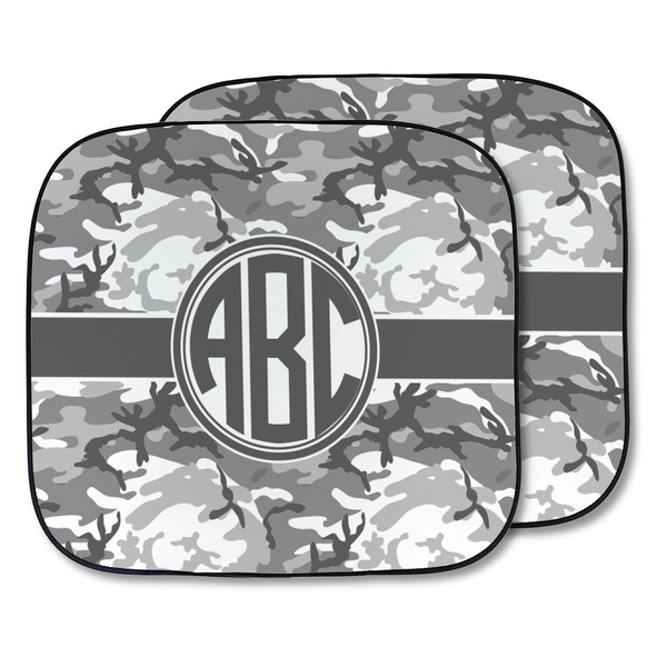 Custom Camo Car Sun Shade - Two Piece (Personalized)