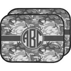 Camo Car Floor Mats (Back Seat) (Personalized)