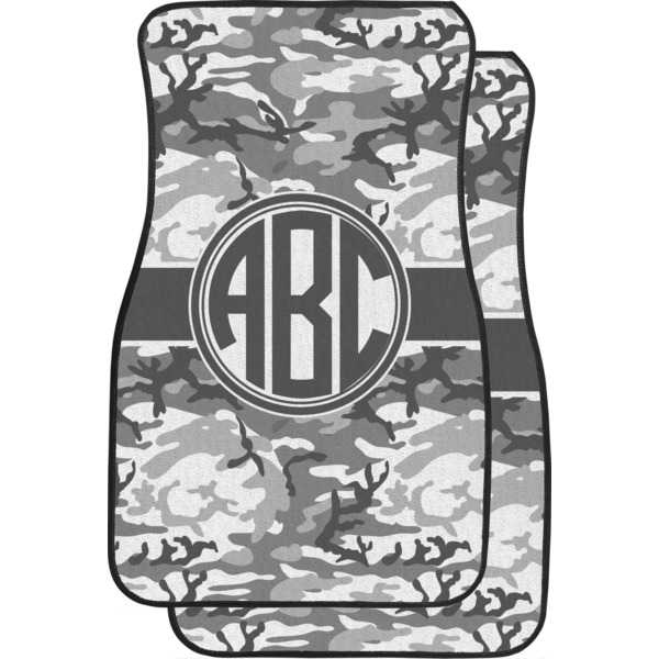 Camo Custom Car Floor Mats (Front Seat)