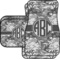 Camo Car Floor Mats Set - 2 Front & 2 Back (Personalized)
