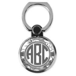 Camo Cell Phone Ring Stand & Holder (Personalized)