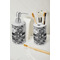 Camo Ceramic Bathroom Accessories - LIFESTYLE (toothbrush holder & soap dispenser)