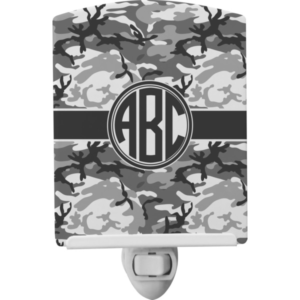 Custom Camo Ceramic Night Light (Personalized)