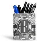 Camo Ceramic Pen Holder