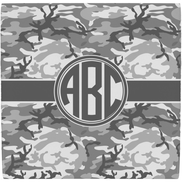 Custom Camo Ceramic Tile Hot Pad (Personalized)