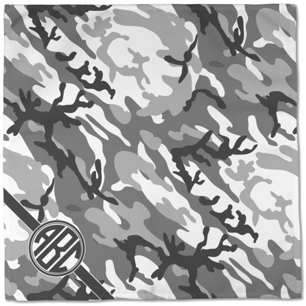 Camo Cloth Napkins - Personalized Dinner (Full Open)