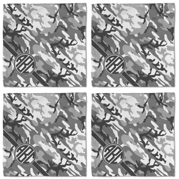 Camo Cloth Napkins - Personalized Lunch (APPROVAL) Set of 4