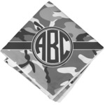 Camo Cloth Cocktail Napkin - Single w/ Monogram