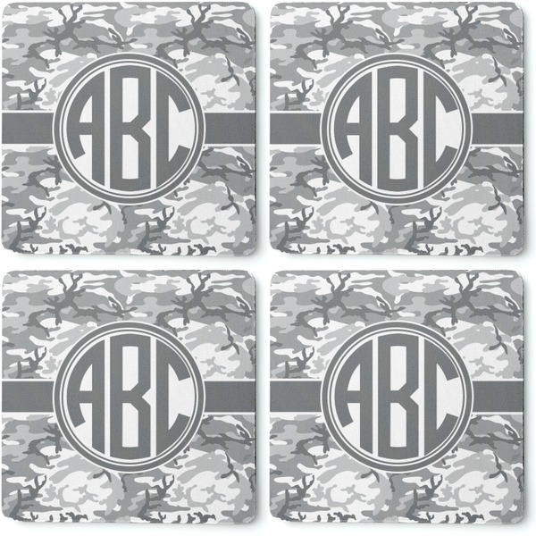 Camo Coaster Rubber Back - Apvl
