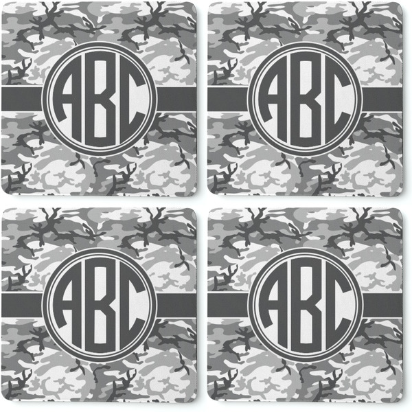 Camo Coaster Rubber Back - Apvl