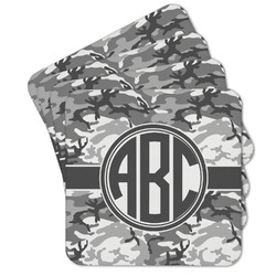 Camo Cork Coaster - Set of 4 w/ Monogram