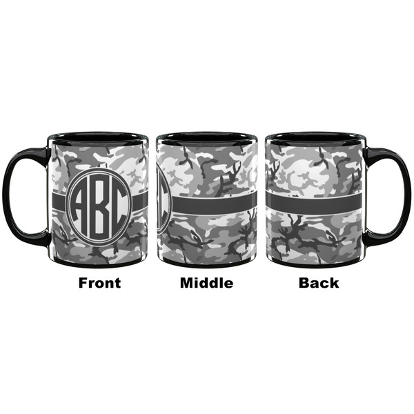 Camo Coffee Mug - 11 oz - Black APPROVAL