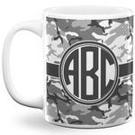 Camo 11 Oz Coffee Mug - White (Personalized)