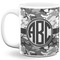 Camo 11 Oz Coffee Mug - White (Personalized)
