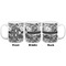 Camo Coffee Mug - 11 oz - White APPROVAL