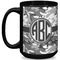 Camo 15 Oz Coffee Mug - Black (Personalized)