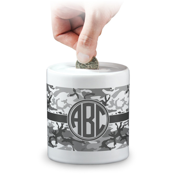 Custom Camo Coin Bank (Personalized)