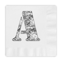Camo Embossed Decorative Napkins (Personalized)