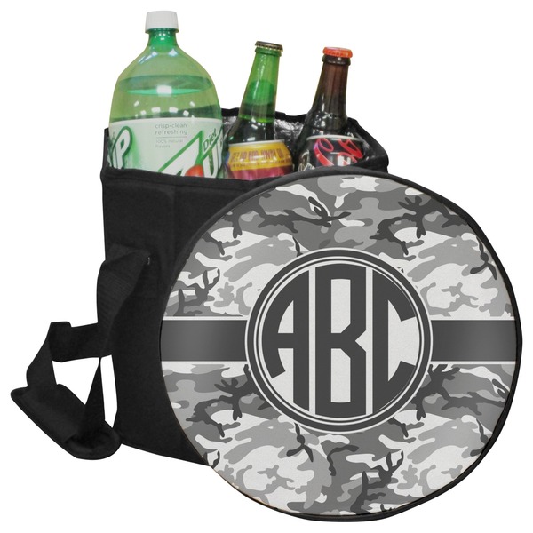 Custom Camo Collapsible Cooler & Seat (Personalized)