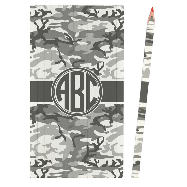 Camo Colored Pencils - Front View
